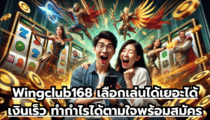 Wingclub168 เลือกเล่นได้เยอะได้เงินเร็ว ทำกำไรได้ตามใจ พร้อมช่องทางสมัคร
