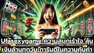 Ufasexygame ความสนุกเร้าใจ ลุ้นเงินล้านทุกวัน การันตีในความคุ้มค่าคุณภาพชั้นนำ