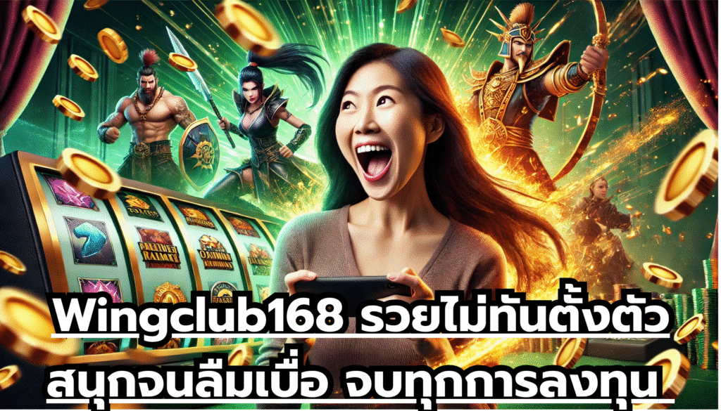 Wingclub168 รวยไม่ทันตั้งตัว สนุกจนลืมเบื่อ จบทุกการลงทุน